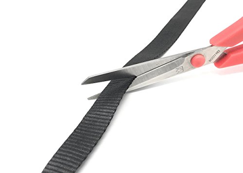 2x Befestigungsriemen 5m zur Befestigung am Fahrradträger Auto Klemmschloss Befestigungsriemen Spanngurt schwarz mit Schnellverschluss Camping Outdoor - 2