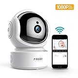 🌟[IP kamera Sicherheit]：Mit der 360° 1080P Innenkamera von FREDI können Sie sich auch aus der Ferne vergewissern, dass zu Hause alles in Ordnung ist.Lassen Sie sich via Benachrichtigung auf die App informieren, wenn ungebetene Gäste Ihre Wohnung betreten