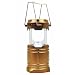 Casotec Led Solar Emergency Light Lantern, High Light Torch, Usb Mobile Charger, 3 Power Source Solar, Battery, Lithium Battery (Gold) RS.599.00