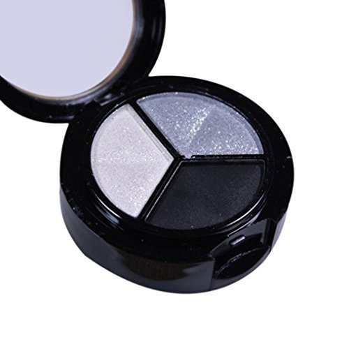 LHWY Smoky Cosmetic Set 3 colors Professional Natural Matte Makeup Eye Shadow (Multicolor,01)