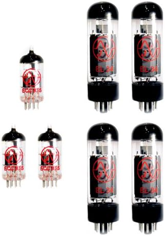 Voc Rock (JJ RE VALVE KIT) For BLACKSTAR ARTISAN 100 amplifier that use FOUR EL34 AND THREE ECC83 (12AX7) TUBES