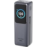 Y&uuml;ksek Hızlı Powerbank, Dijital G&ouml;stergeli Powerbank, 30.000 Mah Batarya, 140W Hızlı Şarj, 2x Type-C Girişi, 1x USB Girişi, G