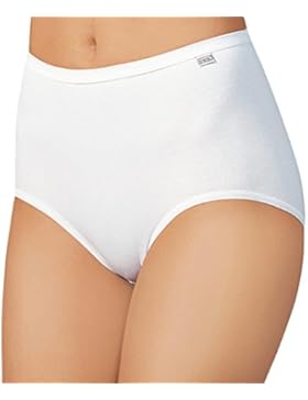 SPEIDEL Damen Taillenslip mit Gummibund 5er Pack - Basic 9826 Baumwolle+Elasthan, Farbe Weiss und Schwarz, Gr....