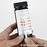 Urine Infection Test 5 Parameter Urine Dip Test (100 Test Strips per Pack pH Glucose Protein Blood & Ketones)