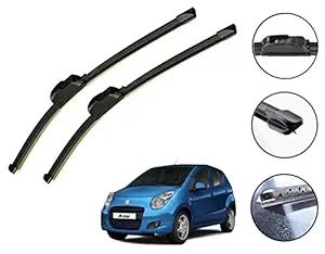 Auto Hub Car Wiper Blades for Maruti Suzuki A-Star - Set of 2 Pcs (D-21,P-14)