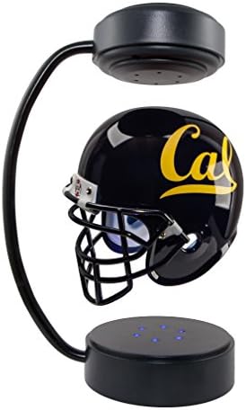 California Golden Bears NCAA Hover Helmet - Collectible Levitating Football Helmet with Electromagnetic Stand