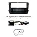 Produktbild Radioblende SET Golf V+VI(5+6), Jetta, Scirocco, Tiguan, Touran, Passat 3C+CC, Caddy, EOS, Skoda Octavia, Fabia, Roomster, Superb, Seat Leon, mit Plug&Play CAN BUS Adapter