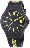 Ferrari Herren-Armbanduhr XL PIT CREW Analog Quarz Silikon 830158