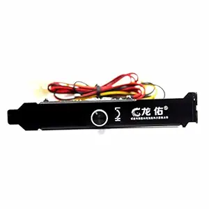 Generic 3 Channels PC Cooler Cooling Fan Speed Controller for CPU Case HDD DDR VGA K