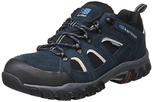 Karrimor Bodmin Low IV Weathertite, Zapatillas de Senderismo para Hombre, Azul (Navy), 40 EU