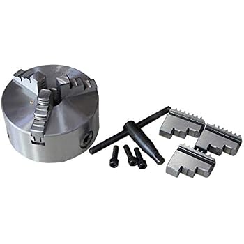 Mandrin à 3 Mors Z011 Pour Tour à Métaux - Alliage Zinc - Serrage 1.8-56mm / 12-65mm - Pour Mini Tours - 8