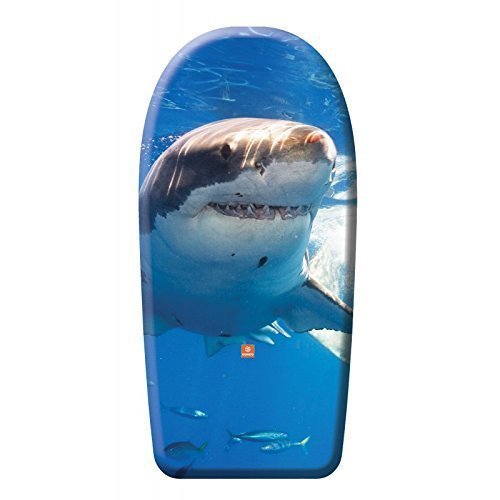 Preisvergleich Produktbild Hochwertiges Bodyboard mit real Life Hai ca. 94 cm