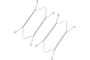 Baoblaze Colgadores de licencia de Pared Ganchos de Pared Colgadores de licencia de Pared Colgadores de licencia de Pared Colgadores de licencia de Alambre Decorativos Sop, dorado, 10 pulgadas