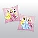 Produktbild Bavaria - Home - Style - Collection Disney Princess Prinzessin Cinderella Wendekissen Deko Kissen Kuschelkissen Dekokissen Dekorationskissen Couchkissen inklusive Füllung Größe 40x40 cm
