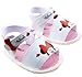 Baby Bucket Pre-Walker Sandal Shoes Light Weight Soft Sole Booties Sandal (White, 10-15 Months) RS.360.00