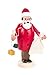 Produktbild DREGENO Seiffen Räuchermann Weihnachtsmann mit Geschenke-Sack 21 cm – Original erzgebirgische Handarbeit, stimmungsvolle Weihnachts-Dekoration