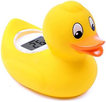 Digital Baby Bath Thermometer Water Sensor Safety Duck Floating Toy Bathroom Fun