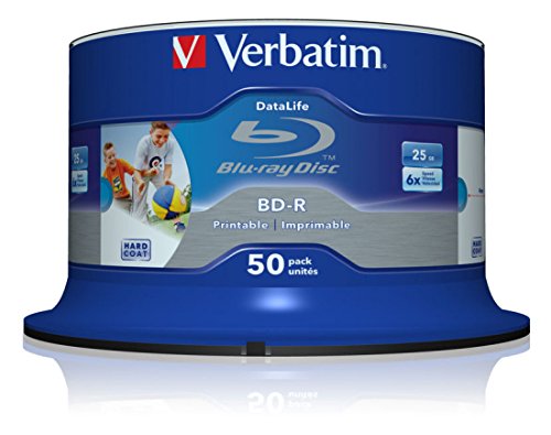 Verbatim 43812 25GB BD-R Leere Blu-Ray Disc, 43812 - 2