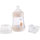زجاجة Chicco Perfect5 سعة 150 مل من البولي بروبلين (هدية مصاصة Minisoft)