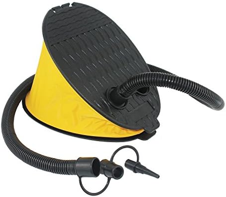 Abree Air Pump Inflator/Deflator Hand/Foot Pump Three Size Gas Nozzles for Inflatable Toy Bed And Sofa