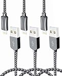 IPhone Ladekabel OTISA 3*1.5M Lightning USB Kabel für Apple iPhone 6 Plus/6 /5/5S/6s iPad 4 iPad Mini/Air iPod 5/ iPod7(Grau)