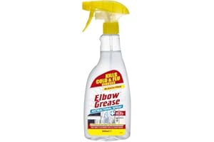 GENERIC Elbow Grease Antibacterial Spray-Bleach Free-Kills cold and flu viruses-Protects against 99.9% germs in outdoor and indoor.(Pack of 1)