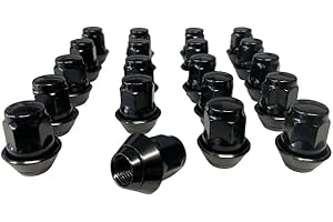 TRACER 20 dadi per ruote originali Ford Focus Fiesta Escort Mondeo Kuga B-Max Cougar C-Max Cosworth Orion Fusion KA Puma Scorpio Sierra M12 x 1,5 nero