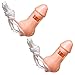 Produktbild 2 x Penispfeifen Dildo Trillerpfeife Penis Pfeife Scherz Penispfeife Pfeiffe