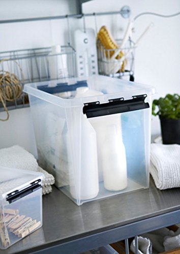 ORTHEX Smart Store Classic 11 / 7 Stück Aufbewahrungsboxen mit Clip-Verschluss im SET, inkl. Beschriftungsetiketten - 2