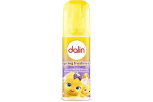 Dalin Baby Cologne, 150 ML – Spring Freshness | Gentle Baby Fragrance | Mild, Alcohol-Free, Dermatologically Tested, Safe for Daily Use