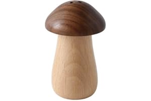 CASECOVER Lovely Toothpick Dispenser Wooden Toothpick Holder Toothpick Storage Box Toothpicks Container Case Decorative Toothpick Organizer Tools Shiitake Shape