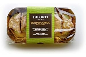 KEEMAT Diforti Sicilian Cannoli with Pistachio Cream 150g - Pack of 3