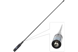 EXTRWORY Augmente le signal radio avec pour NAGOYA NA771 SMAFemale F UV5R BF888S UV82 pour antenne WALKIE Talkie (A)