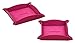 Produktbild Friedrich|23, 2er Ablage-Set, Faltbar, Klein 19,5 x 0,5 x 19,5 cm, Groß 22,5 x 0,5 x 22,5 cm, Feinsynthetik, Pink, 20082-9