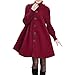 Produktbild Berimaterry Damen Winter Jacke Winterjacke Mantel Frauen Reine Farbe Pullover Plus Größe Feste Tasche lose Hemd Knopf Mantel lässig Cardigan Outwear