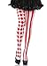 Produktbild LEG AVENUE 7720 - Harlequin Pantyhose, Einheitsgröße (EUR 36-40), Weiß/ Rot