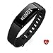 Produktbild Fitness Tracker, Gesundheit Schlafrhythmus Überwachen Blutdruck- & Herzfrequenz-Messung Fitness-Armband, wasserdichter OLED Schrittzähler, Wireless Bluetooth 4.0 Smart Armband für Sport im Freien zB. Rennen oder Laufen , für iPhone / Android Smart Phone