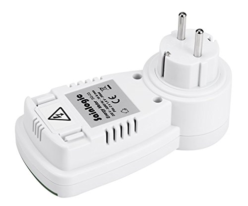 Sainlogic Strommessgerät, großem LCD Bildschirm stromzähler Elektrizitäts-Monitor Wattleistung Stromspannung Elektrizitäts-Analysator mit Überlastsicherung - 4