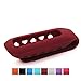 Produktbild Fitbit One Clip, fuzzygreen Limited® Blaugrün Gummi Ersatz Clip Halter rot burgunderfarben