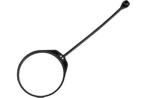 TECDW Línea de Tapa de Combustible, Cable de Tapa de Combustible, Correa de la Tapa Del Tanque de Combustible, Anillo de Retención de Combustible Accesorio de Reemplazo compatible con VW Audi (1)