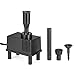 Produktbild Decdeal Gartenpumpe Springbrunnenpumpe Tauchpumpe mit 6LED Licht 500L/H 5W EU-Stecker