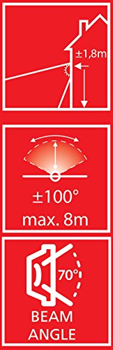 Smartwares LED Fluter mit Bewegungsmelder, LED Sicherheitsleuchte, 20 w, 1200 lm, SL1-A20-B - 4