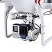 Produktbild fghdfdhfdgjhh Silber FPV 2 Achse Brushless Gimbal mit Controller für DJI Phantom GoPro 3 4