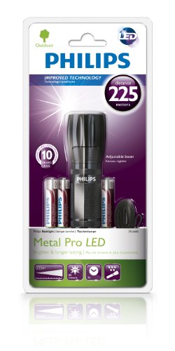 Preisvergleich Produktbild PhilipsTaschenlampe Flashlight Metal, Schwarz, SFL4600