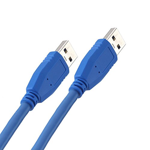 deleyCON USB 3.0 Super Speed Adapter Kabel 1m – A-Stecker zu A-Stecker – bis zu 5.000 Mbit/s - 4