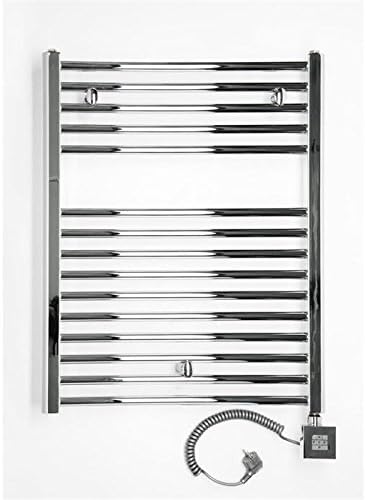 Electric Towel Rail, Chrome, Straight, in different sizes available, Towel Rail, Towel Dryers - 775h x 500b