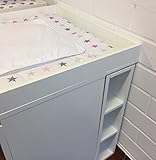 Puckdaddy Stauraumregal, Wickelregal für IKEA Hemnes Kommode - 2
