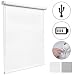 Produktbild Sol Royal Verdunkelungs-Rollo mit Motor SolDecor M38 - Automatik Rollo für Fenster - mit USB Anschluss - 70x190 cm Weiß