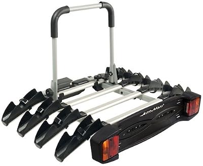Automaxi Porte-vélos sur attelage 4 vélos rabattable / Montblanc Allroad 4