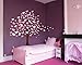 Produktbild Large Wall Tree Baby Nursery Decal Butterfly Cherry Blossom 1139 (6 Feet Tall) (Soft Pink and White) by Innovative Stencils